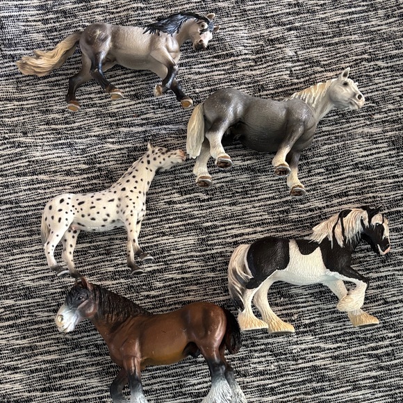Other - Set of 5 Schleich Horse Figurines 2000-2006
